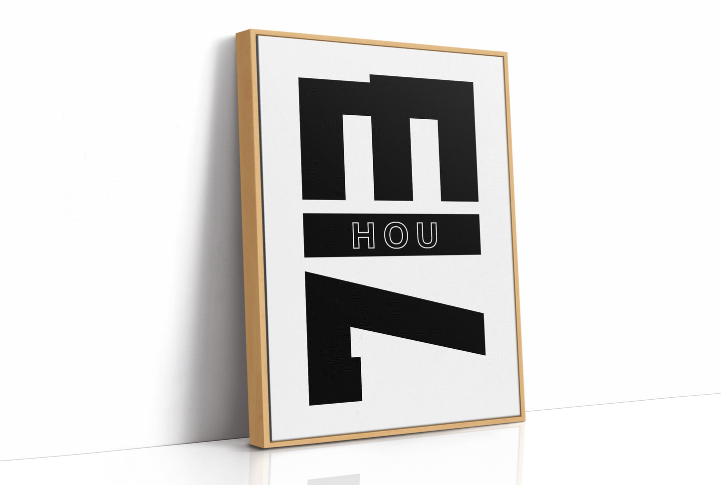 Modern M House Number Seven