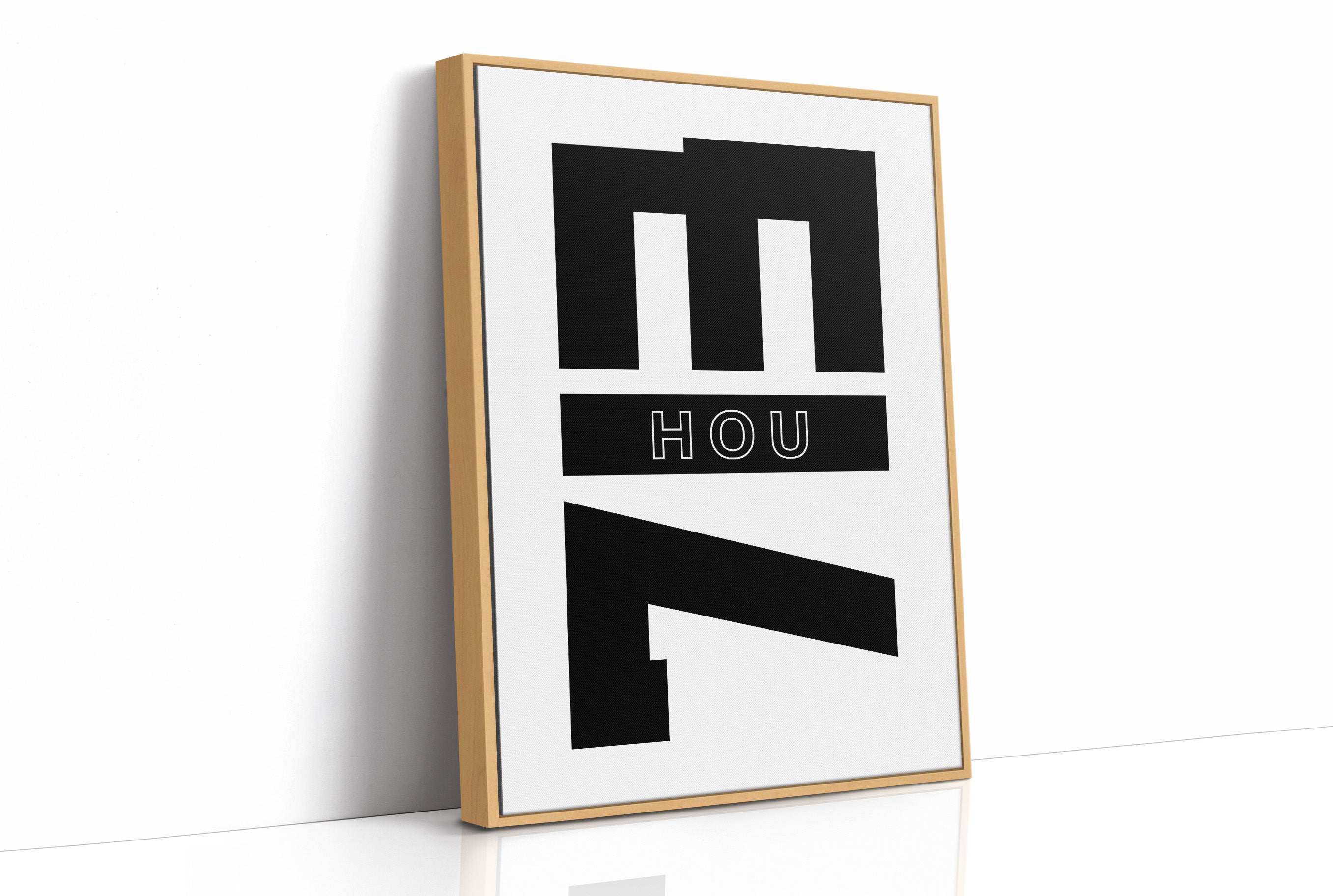 Modern M House Number Seven