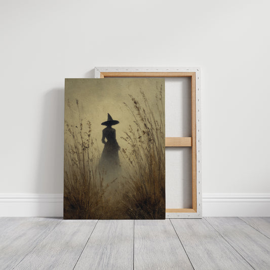 A Figure Beneath the Mist
