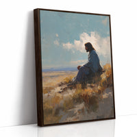 Solitude Whispers Across Desert Plains