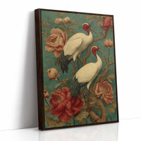 They Perched Where the Peonies Bloom