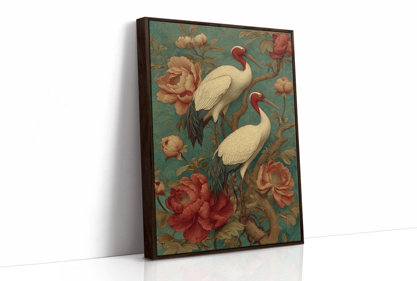 They Perched Where the Peonies Bloom