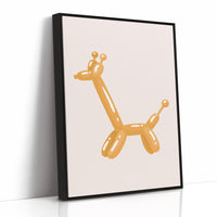 A Giraffe's Playful Journey
