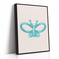 Turquoise Wings Paint Morning Fresh
