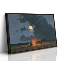 Fire, Horse, And A Restless Sky