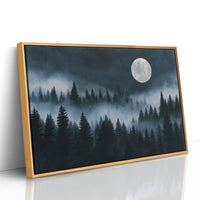 Full Moon Over The Pines