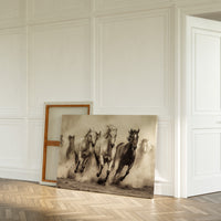 Thunder Hooves Chase Desert Wind