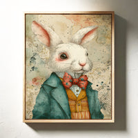 A Rabbit's Timeless Soiree
