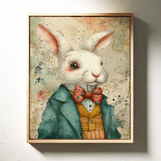 A Rabbit's Timeless Soiree