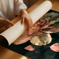 Peony Caught in Corner Light