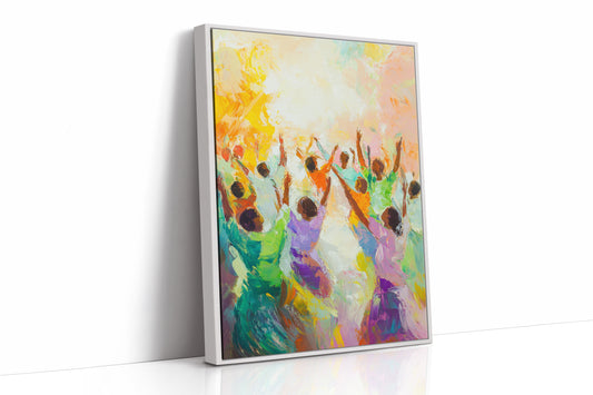 Lifted in Praise and Color