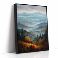 Autumn Peaks Paint The Morning Blue