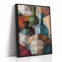 Vessels Dance In Cubist Light