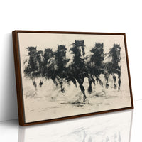 Charcoal Herd on the Run