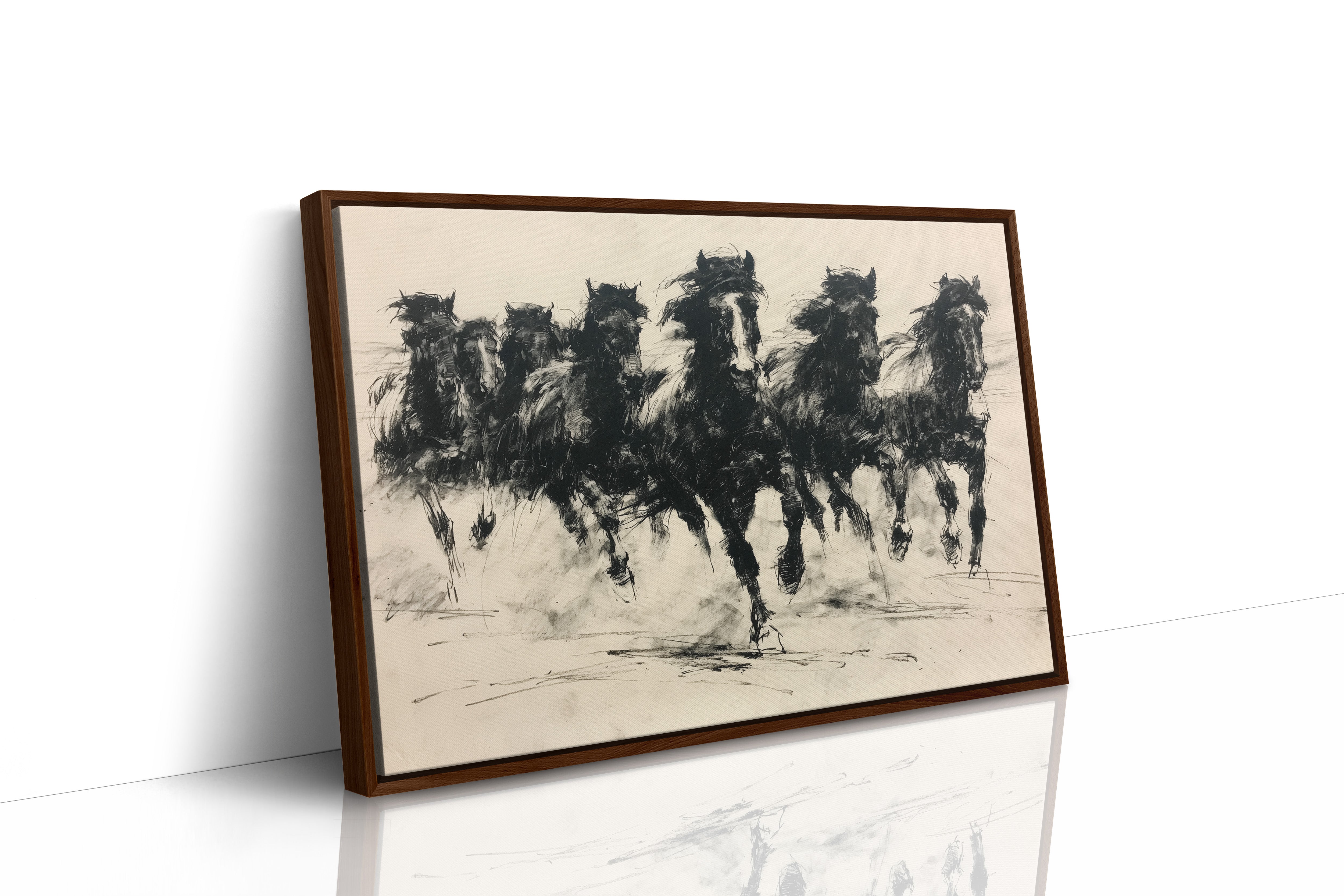 Charcoal Herd on the Run