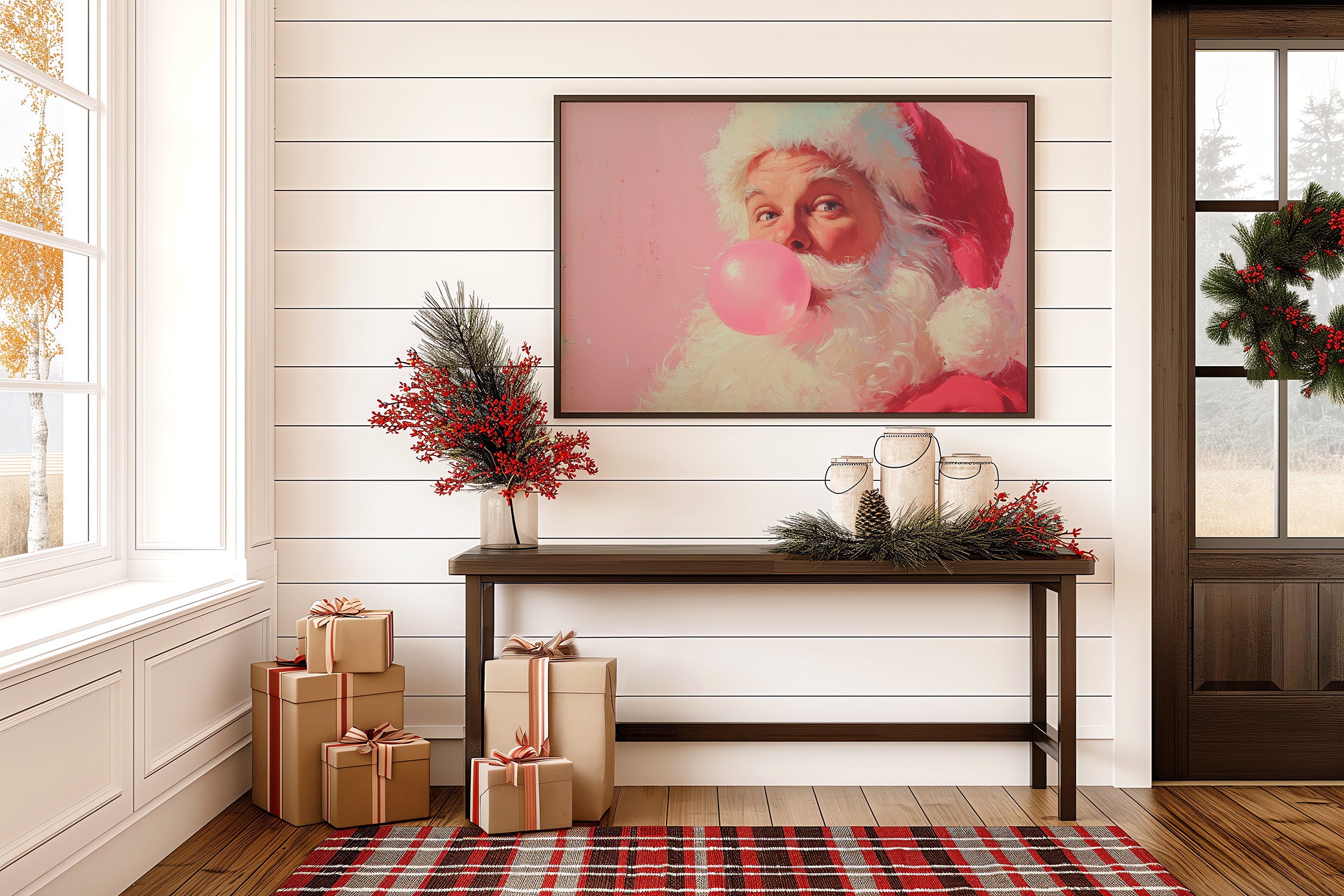 Pink Bubbles Make December Magic