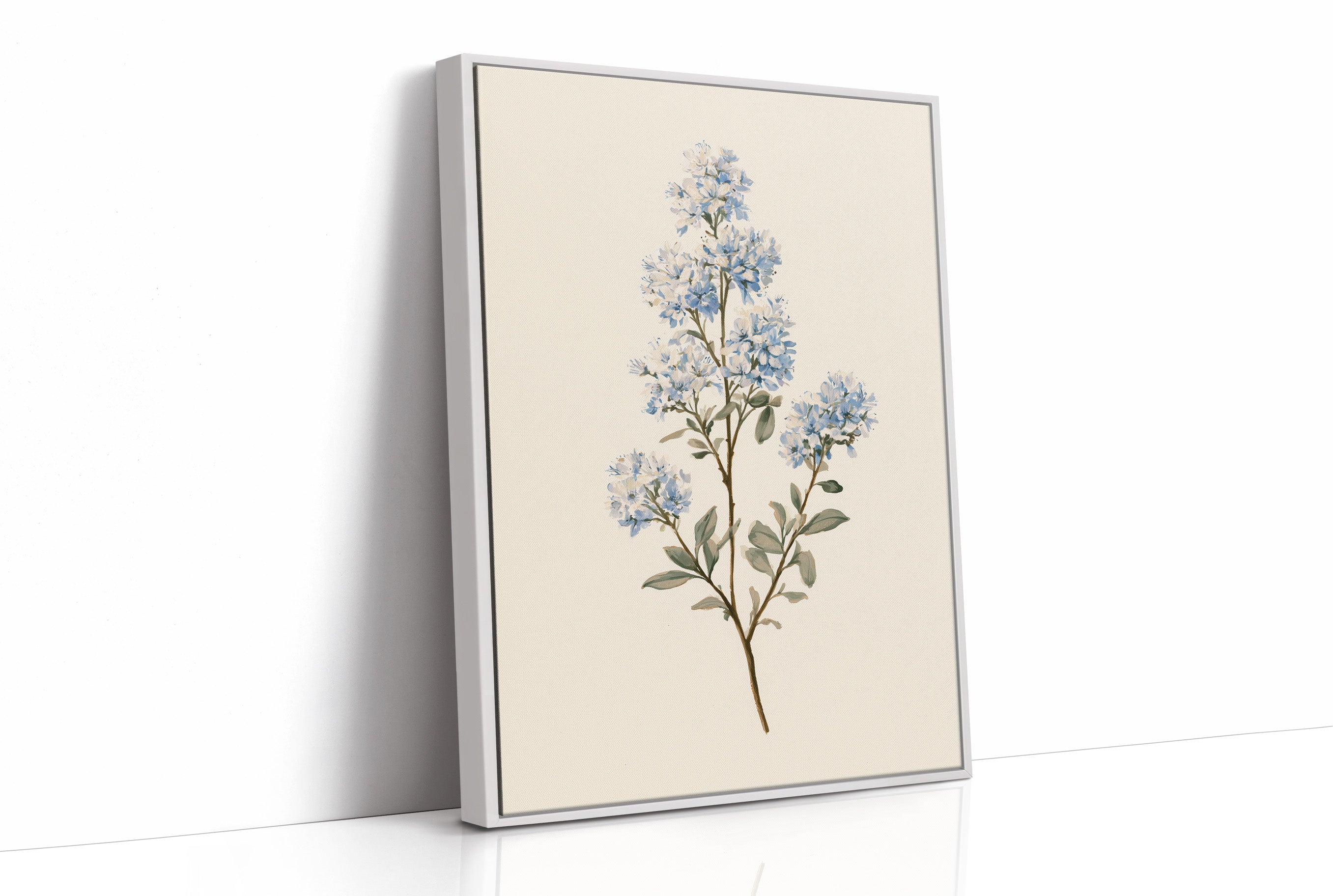 Lilac Blossom On Cream
