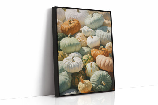 Autumn's Palette In Pumpkin Poetry