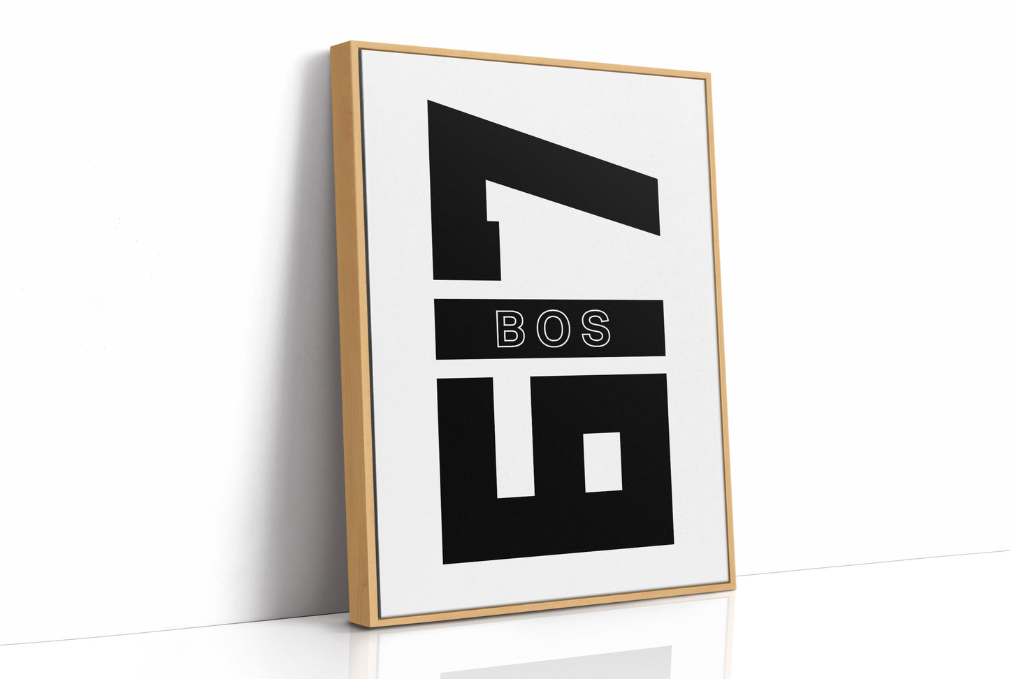 Angular Lines Over BOS