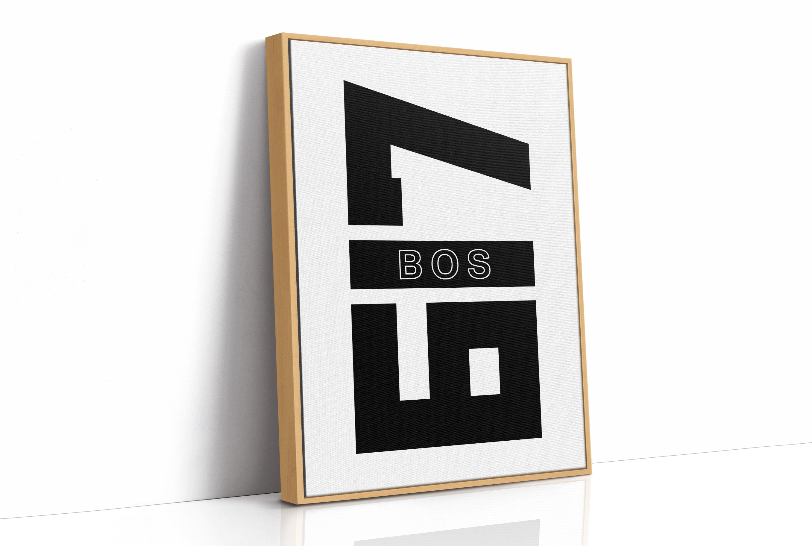Angular Lines Over BOS