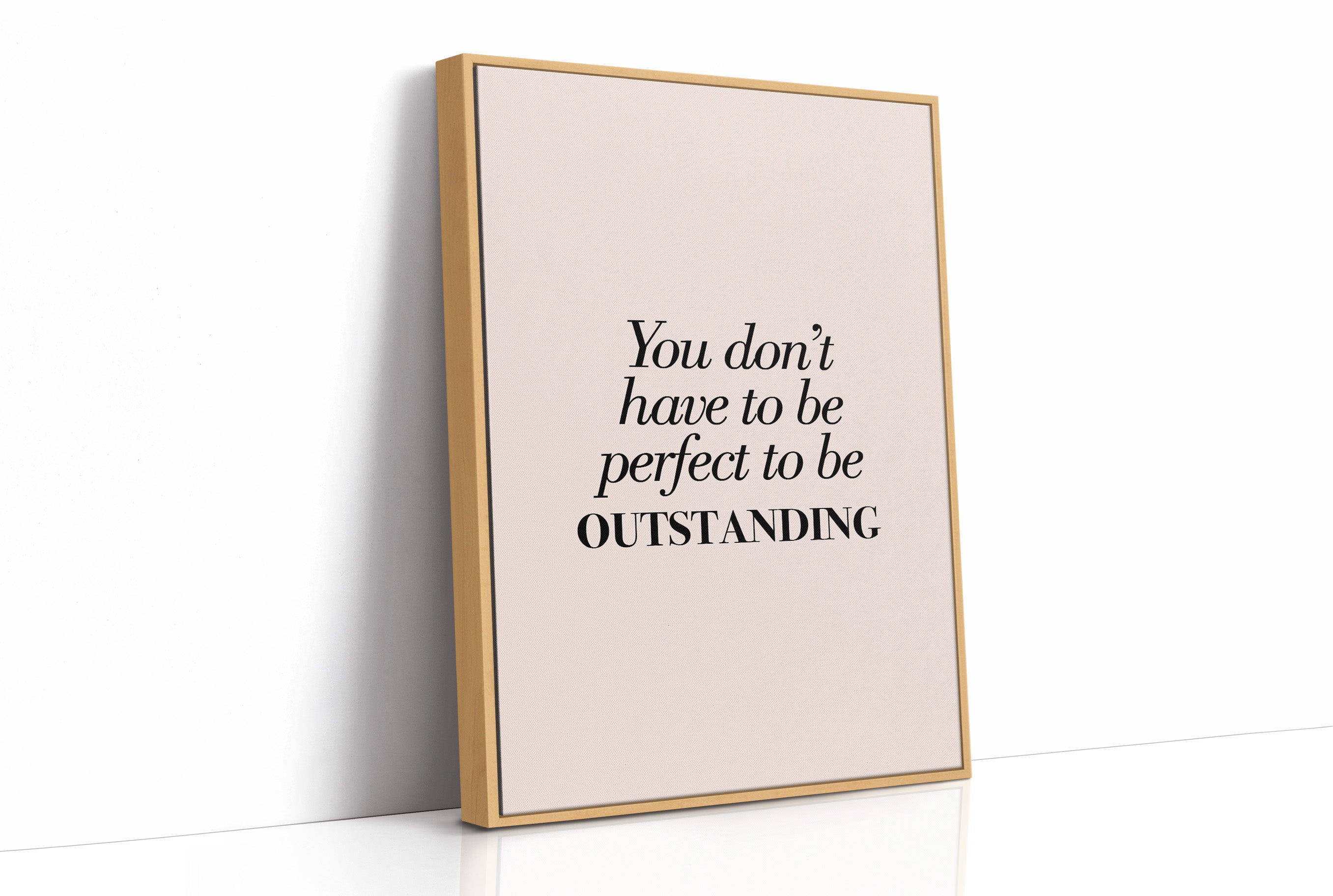 You Don’t Have to Be Perfect to Be Outstanding