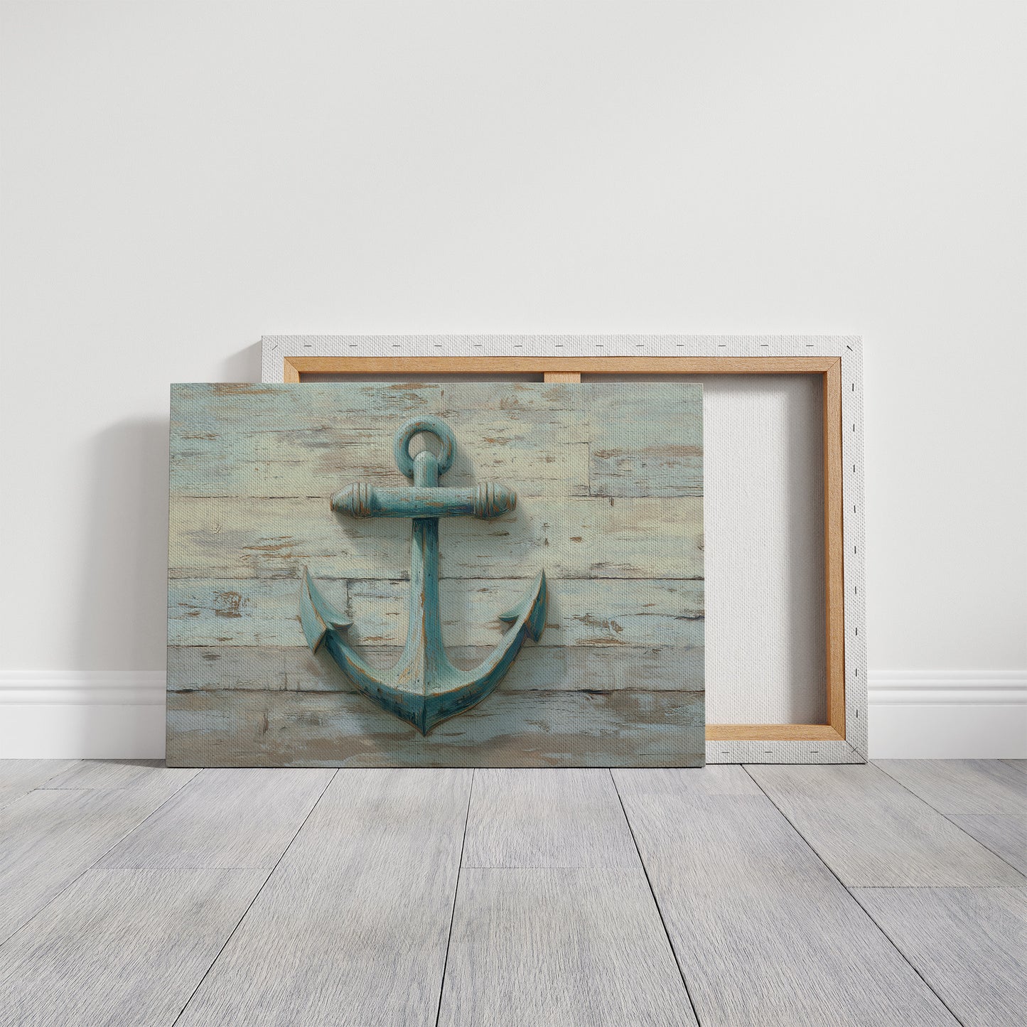 Weathered Blue Holds Coastal Memory