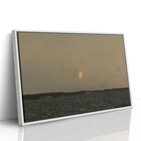 Moonrise Over Quiet Waters