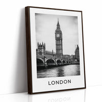 Big Ben Over The Thames