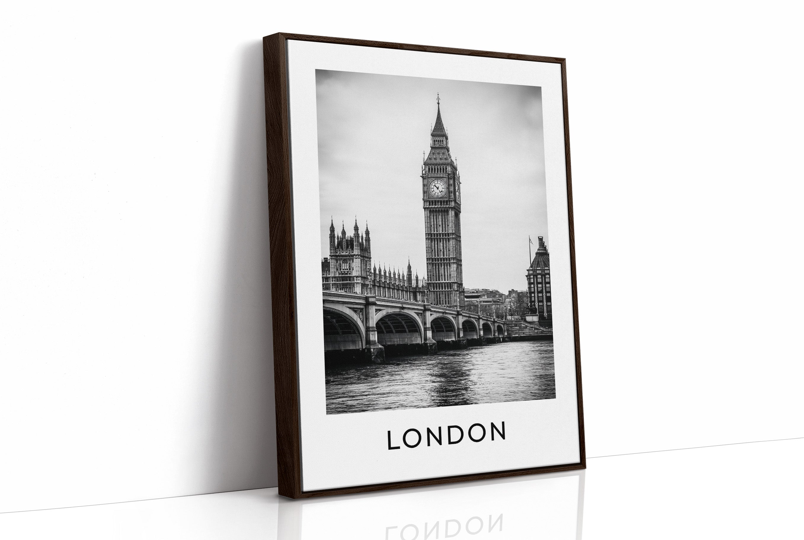 Big Ben Over The Thames