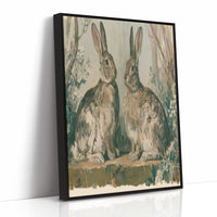 Two Hares, One Thicket