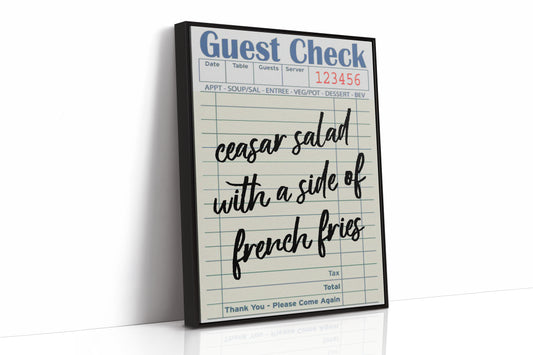 Lunch Orders Write Love Letters