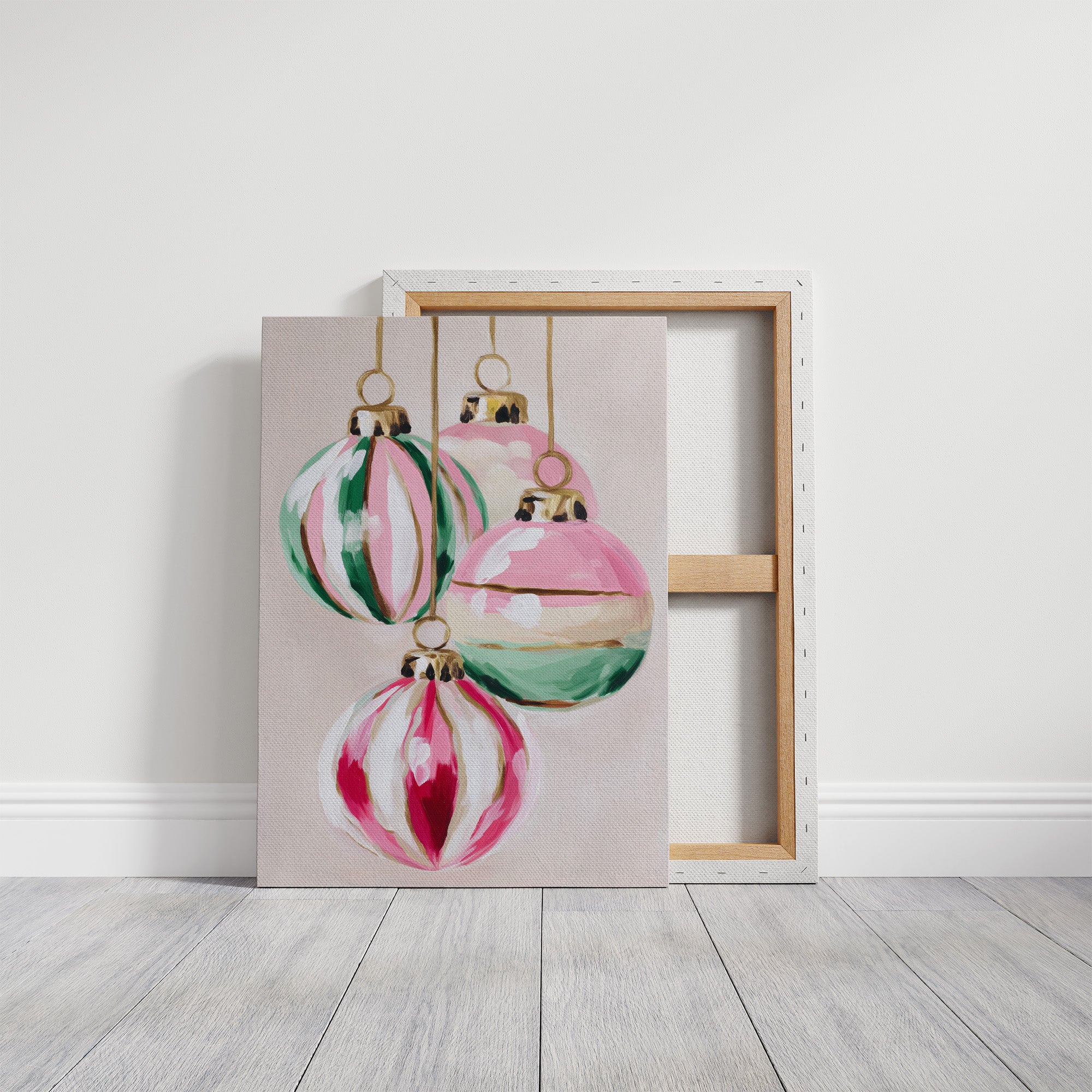 Pastel Ornaments Dancing in Light
