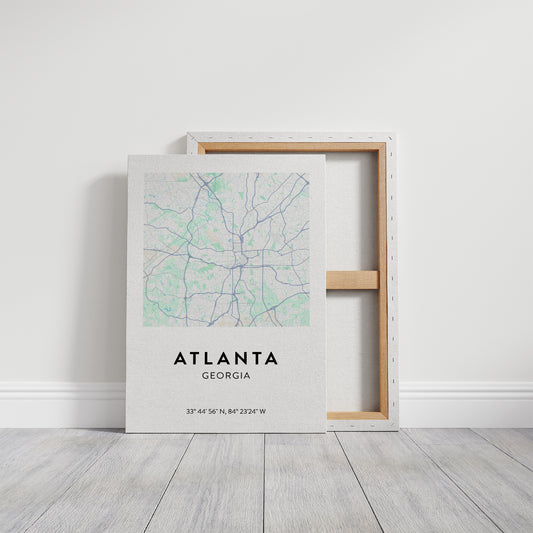 Atlanta, Mapped in Mint