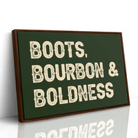 Boots, Bourbon & Boldness