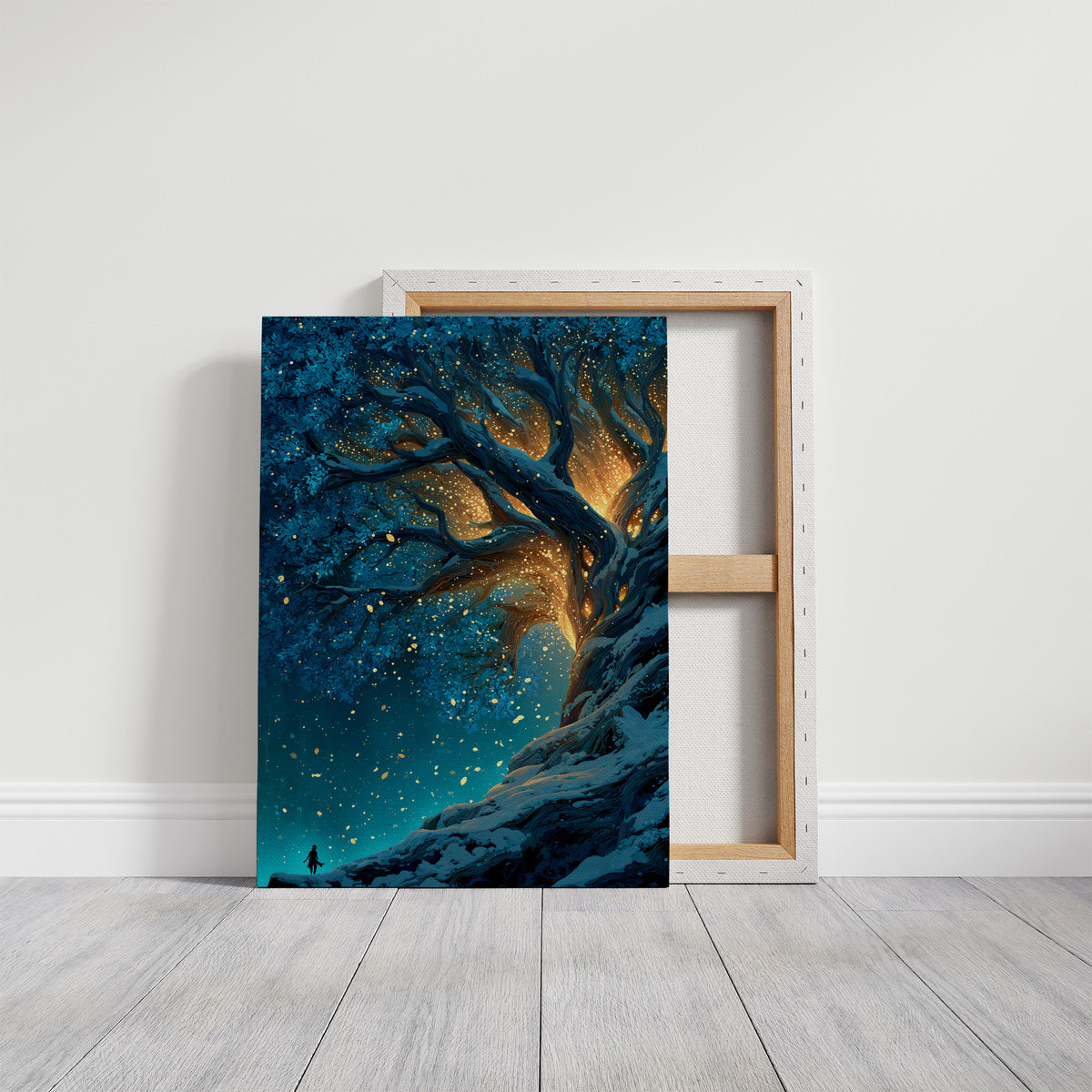 Small Person, Big Tree Energy