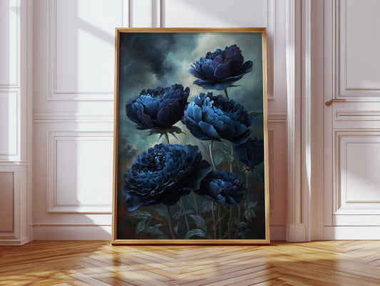 Midnight Blooms in Velvet Hues