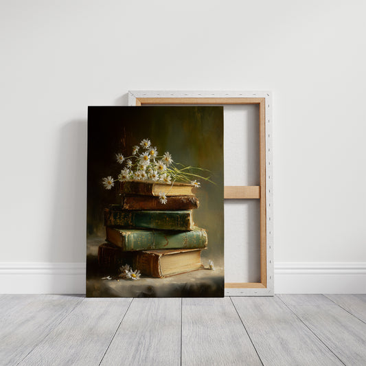 Daisies Rest On Vintage Wisdom