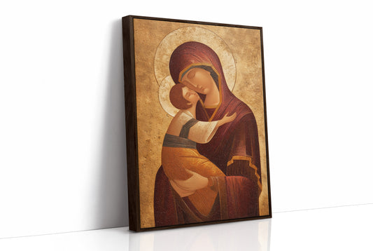 Sacred Embrace in Golden Radiance