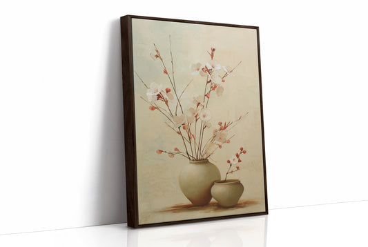 Cherry Blossoms Find Earthen Home