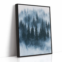 Blue Hour Pines