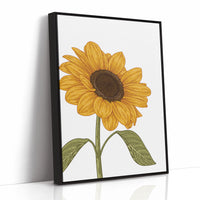 Golden Petals Paint Summer's Portrait