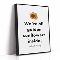 Petals Paint Poetry In Gold