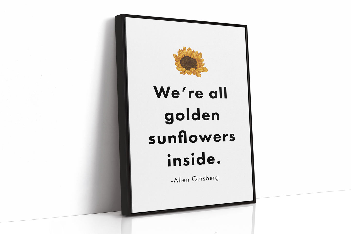 Petals Paint Poetry In Gold