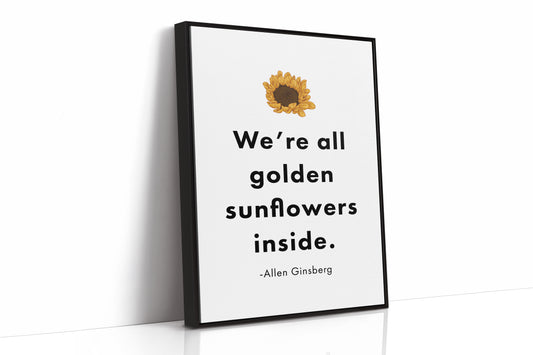 Petals Paint Poetry In Gold