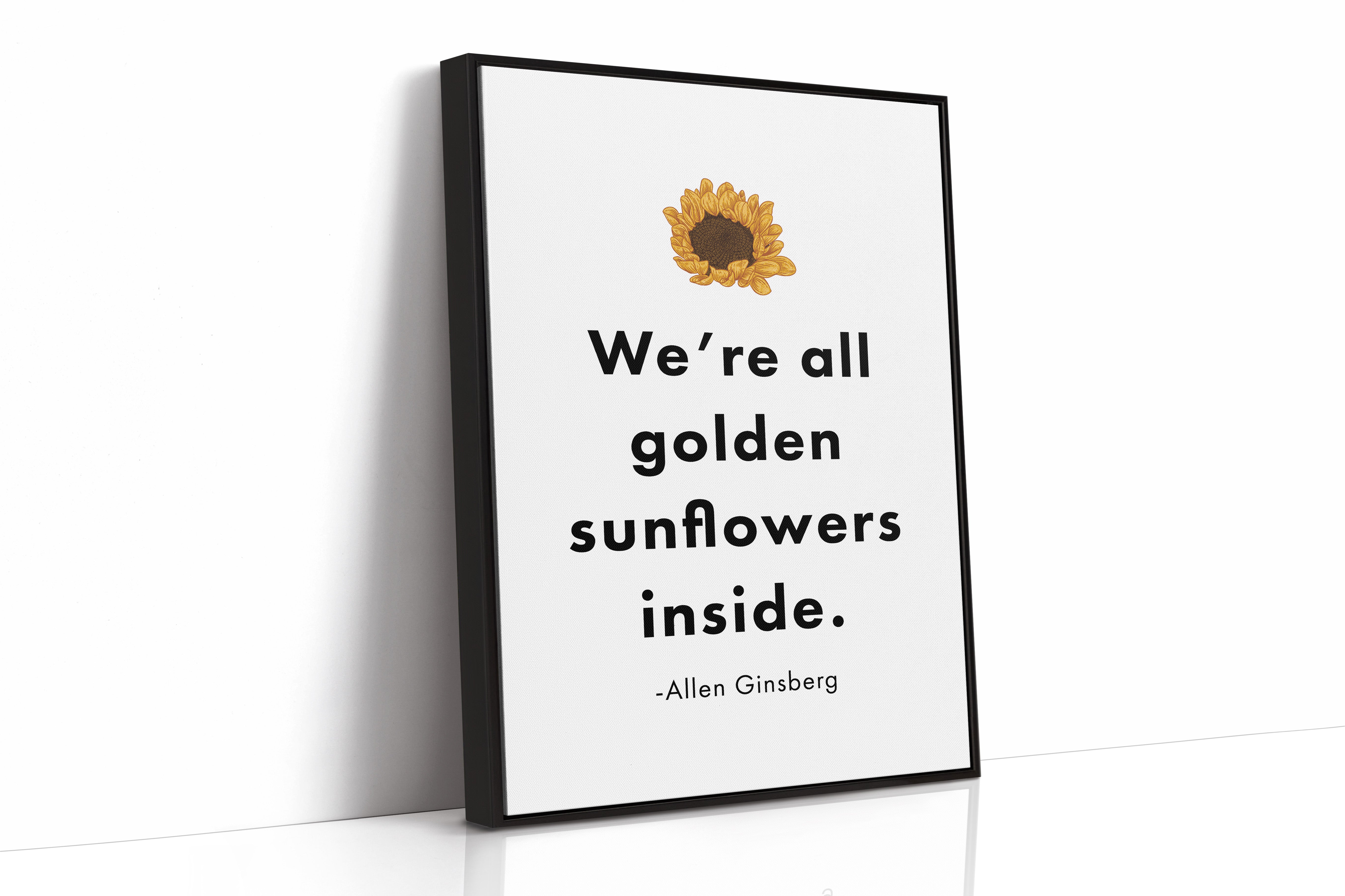 Petals Paint Poetry In Gold
