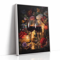 Velvet Hour Between Rose Petals