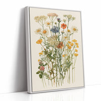 Meadow Row In Watercolor