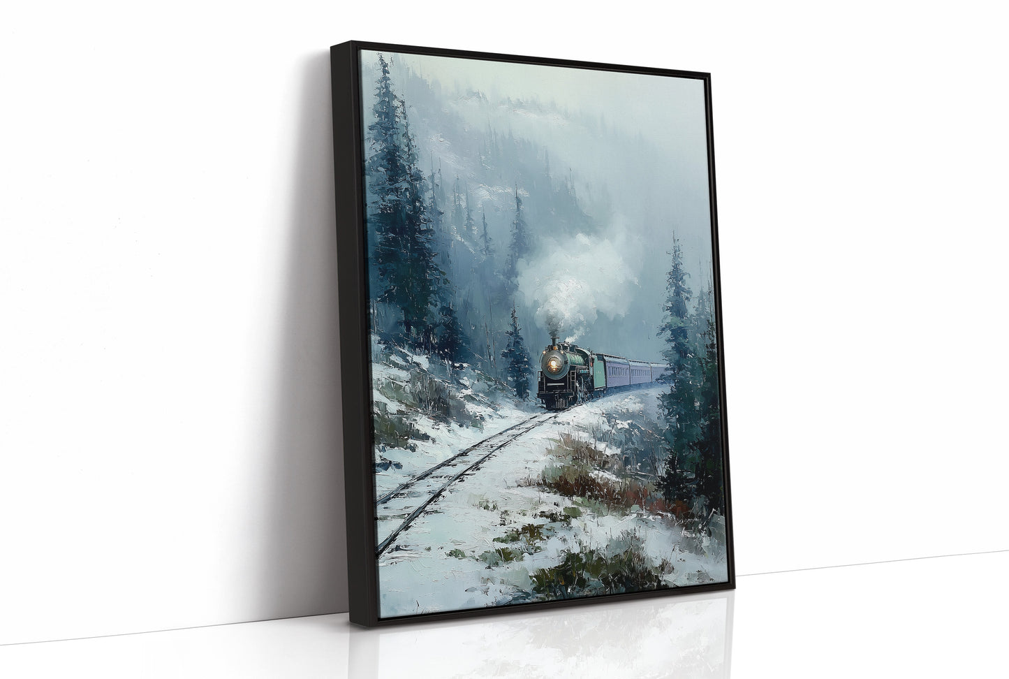 Steam Through the Silent Pines