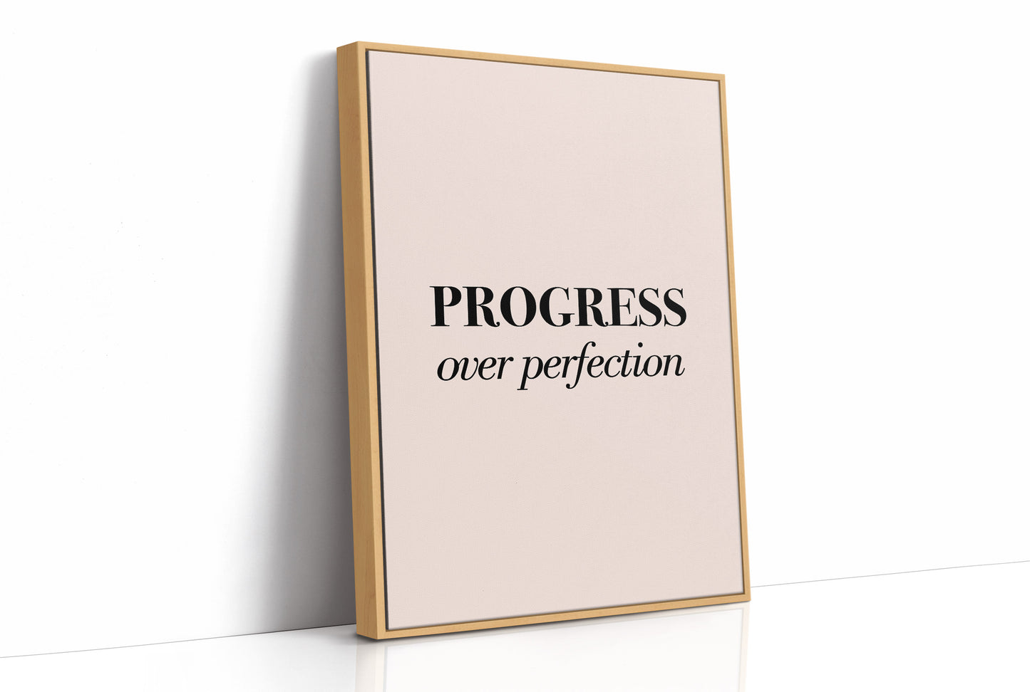 Progress Over Perfection