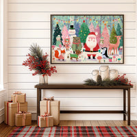 Forest Friends Share Holiday Magic Together